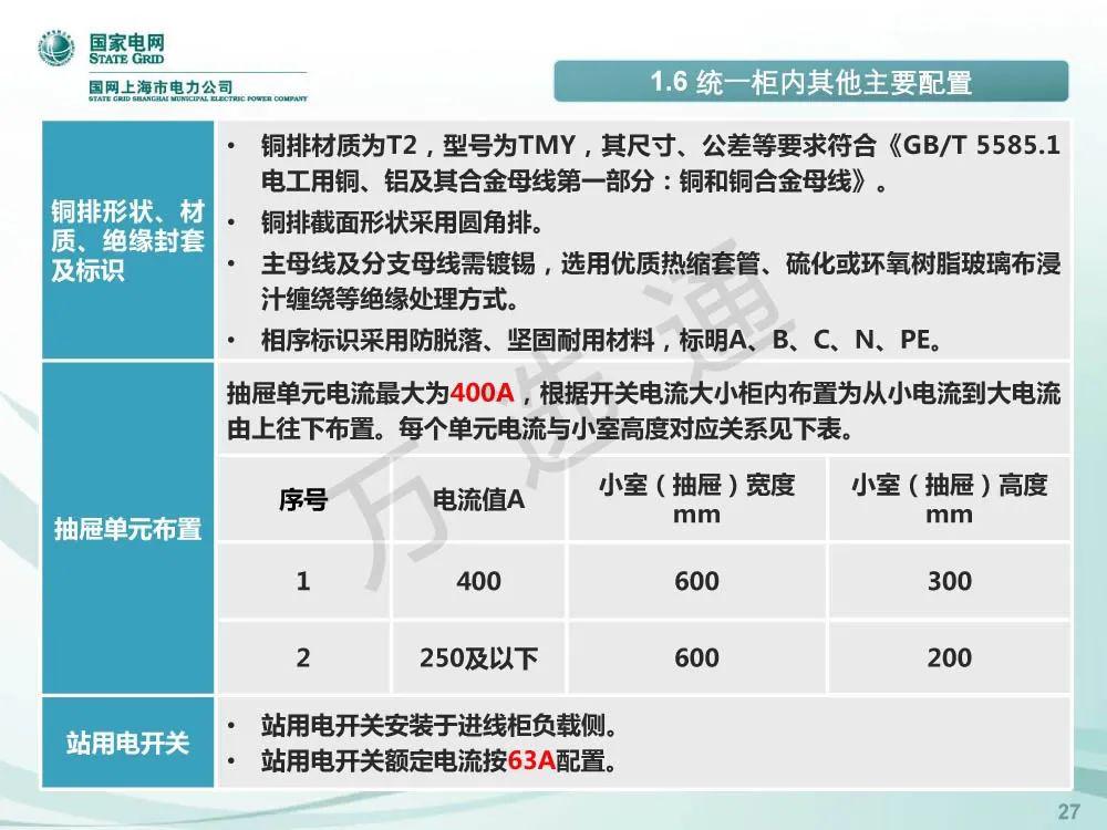 国家电网低电压开关柜标准化设计方案