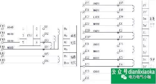 10KV开关柜二次接线图(带南瑞集宝图)