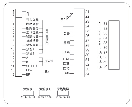 中高壓開關(guān)柜狀態(tài)綜合測(cè)控保護(hù)裝置