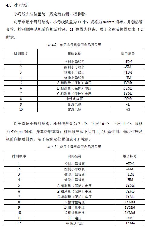 12 KV手车类型开关柜标准化设计定制方案(2019年版)