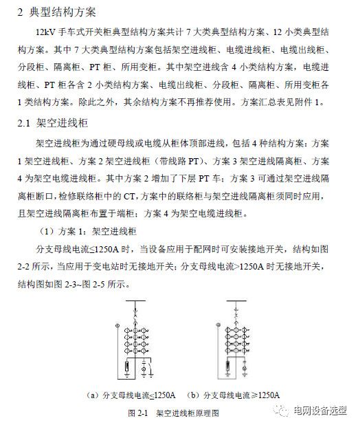 12 KV手车类型开关柜标准化设计定制方案(2019年版)