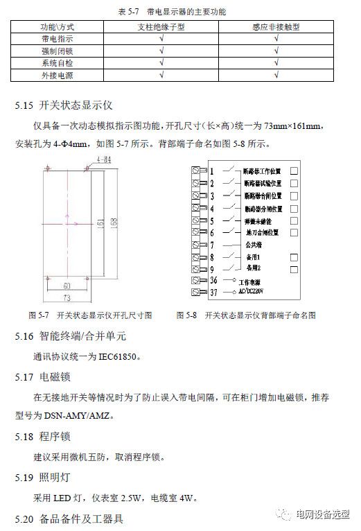 12 KV手车类型开关柜标准化设计定制方案(2019年版)