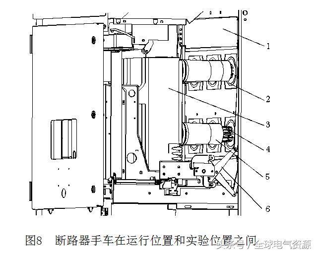 图片和文本:高电压开关柜结构