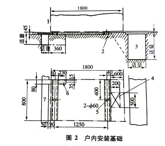 KYN28-12型中间高压开关柜室内安装要求