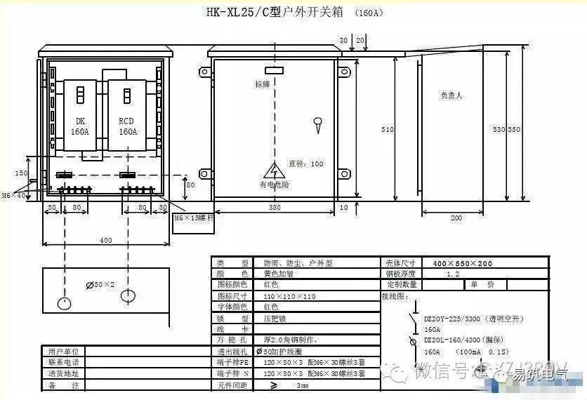 三级分配总和配电箱和施工要求