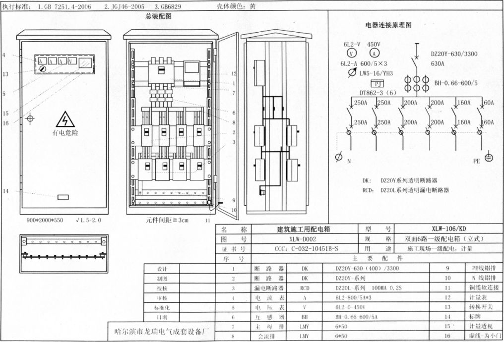 如何在施工现场配置临时用电配电箱(机柜)？标准化的例子！