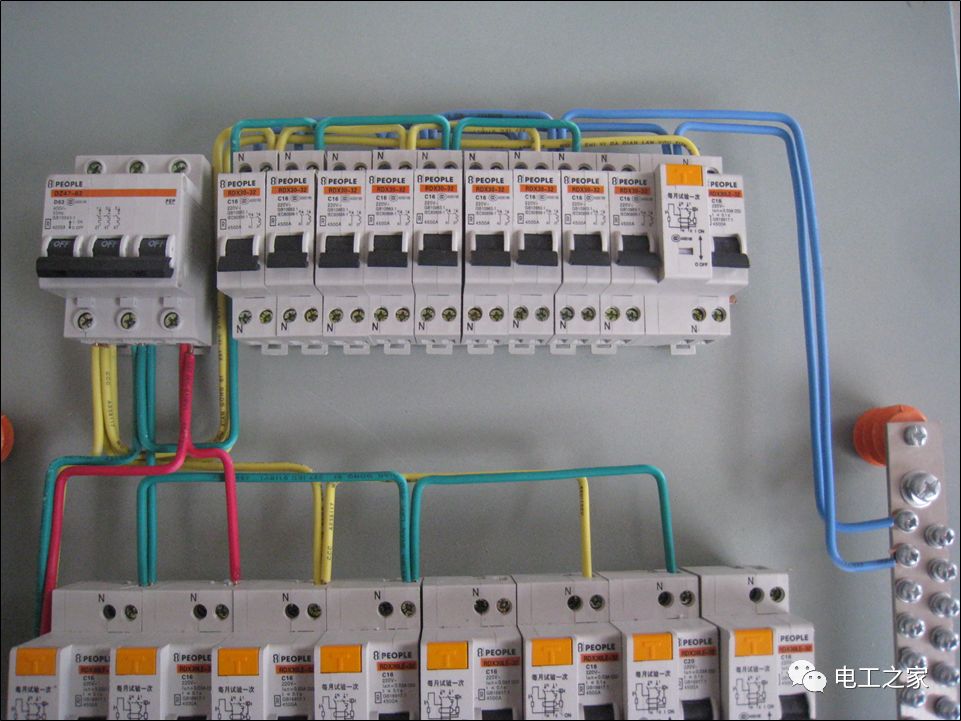 图片和文字告诉你如何做好配电箱内部布线