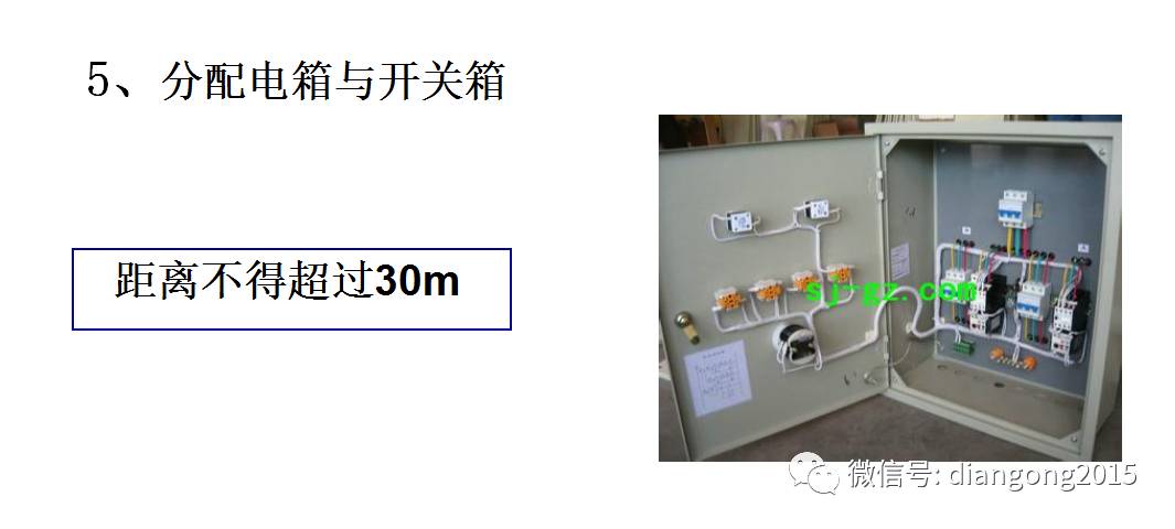 配电箱内部设备设计和配置