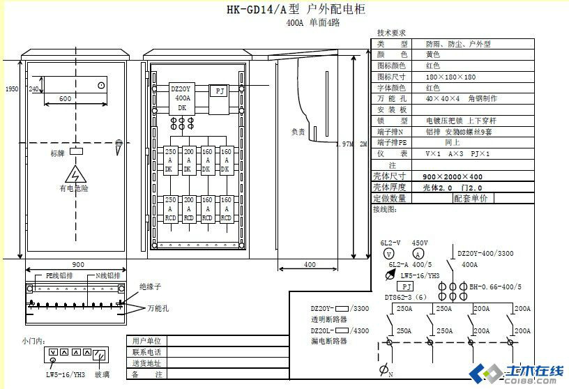 三級(jí)配電，二級(jí)保護(hù)，一機(jī)一閘一漏，一箱配電箱及施工要求