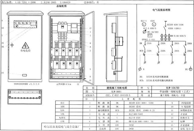 如何配置施工臨時用電配電箱(機(jī)柜)？圖片和文本的詳細(xì)分析！施工人員必需的