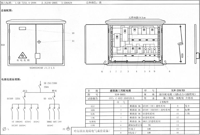 标准化示例|如何配置施工现场临时用电配电箱(机柜)？